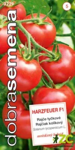 Dobrá semena Rajče tyč. - Harzfeuer F1 10s