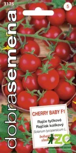 Dobrá semena Rajče tyč. - Cherry Baby F1 10s třešňové