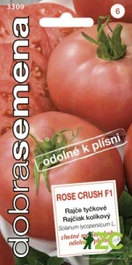 Dobrá semena Rajče tyč. - Rose Crush F1 10s biftekové, odolné proti plísni