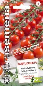 Dobrá semena Rajče tyč. - Rubylicious F1, třeš., odol. proti plísni 10s