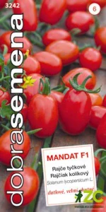 Dobrá semena Rajče tyč. datlové - Mandat F1 10s