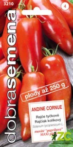 Dobrá semena Rajče tyč. paprikové - Andine Cornue 15s