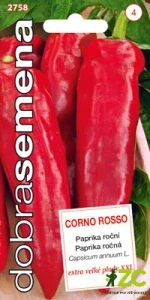 Dobrá semena Paprika zel. - Corno Rosso 30s