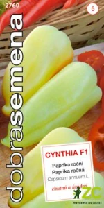 Dobrá semena Paprika zel. - Cynthia F1, sladká 15s