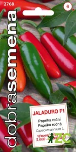 Dobrá semena Paprika zel. - Jaladuro F1, jalapeno 10s
