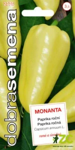 Dobrá semena Paprika zel. - Monanta smetanová 40s