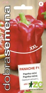 Dobrá semena Paprika zel. - Panache F1 10s kvadratická XXL