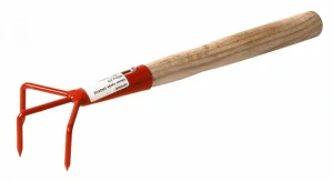 Drápek 3 prsty s násadou 27 cm Rosteto - oranžová