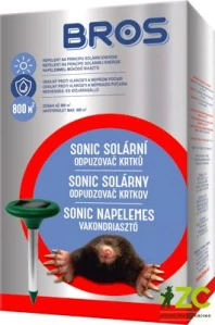 Bros - solární odhaněč krtků Sonic