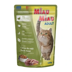 Miau Miau Cat kachní, kapsa 100 g