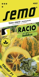 Tykev plazivá - Trumf F1 (SM 381/18 BS) - olejná, bezslupkatá 11s - série RACIO