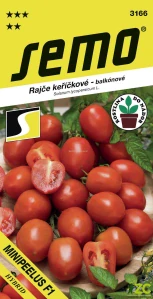 Rajče keř. - Minipeelus F1 40s - série DO NÁDOB